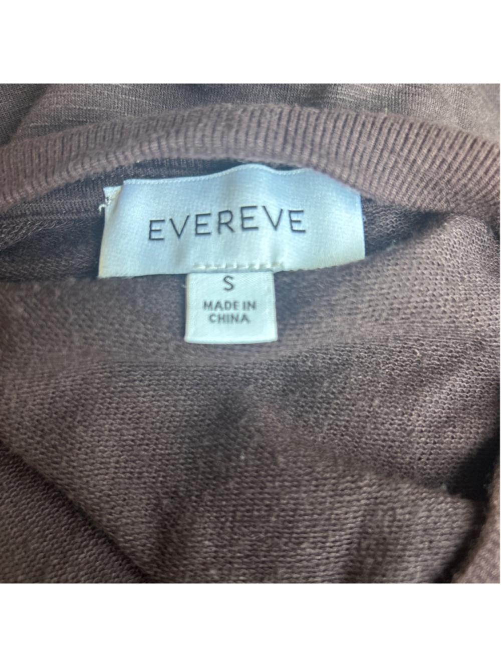 Women's Evereve Brown Long Sleeve Sweatshirt S - Picture 6 of 8